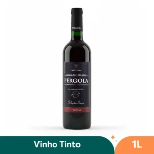 Vinho Pergola Tinto Suave 1lt