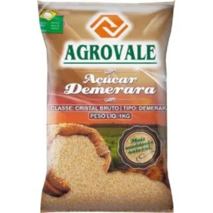 Açucar Demerara Agrovale 1kg