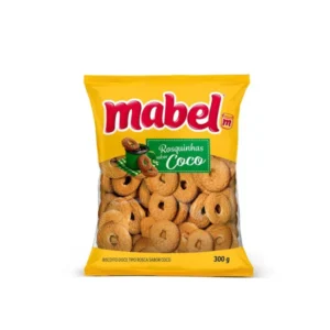 Biscoito Rosquinha Mabel Coco 300g