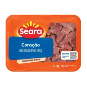 Coracão Frango Congelado Band Seara 1kg