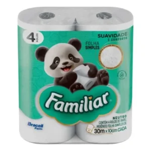Papel Higiênico Familiar Fs Solf Neutro