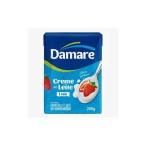 Creme de Leite Uht Damare Leve 200g