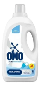 Lava Roupas Liquido Omo Puro Cuidado 3lt
