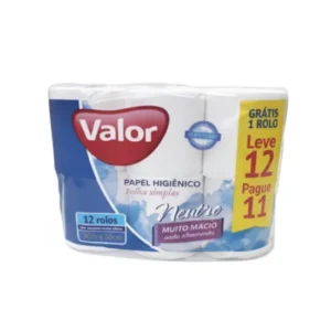 Papel Higienico Valor F Simples Neutro