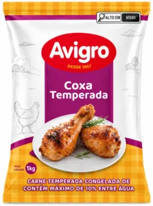 Coxa de Frango Avigro Temp 1kg
